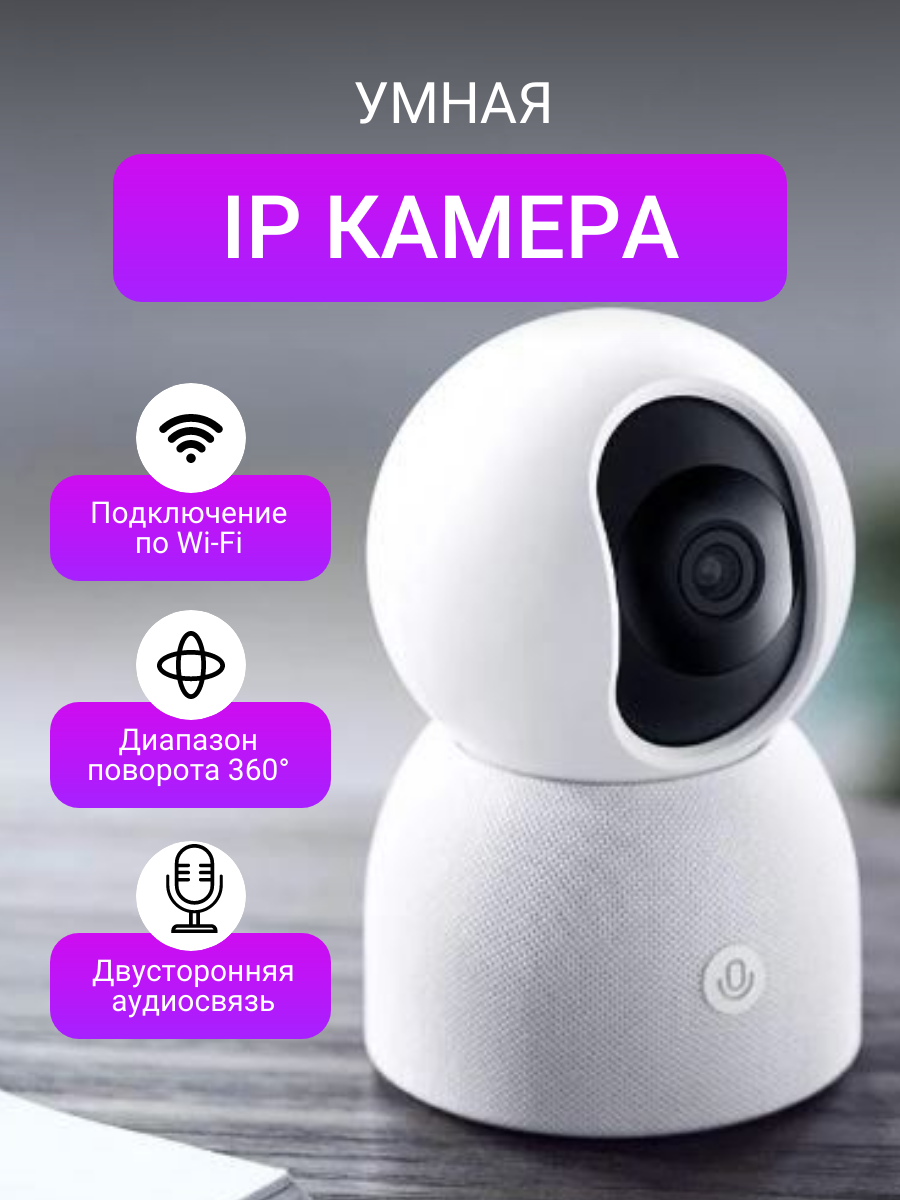 IP-камера Xiaomi Smart Camera 2 Al Enhanced Edition (MJSXJ13CM) -  Dambul-Shop.ru — интернет магазин умной техники